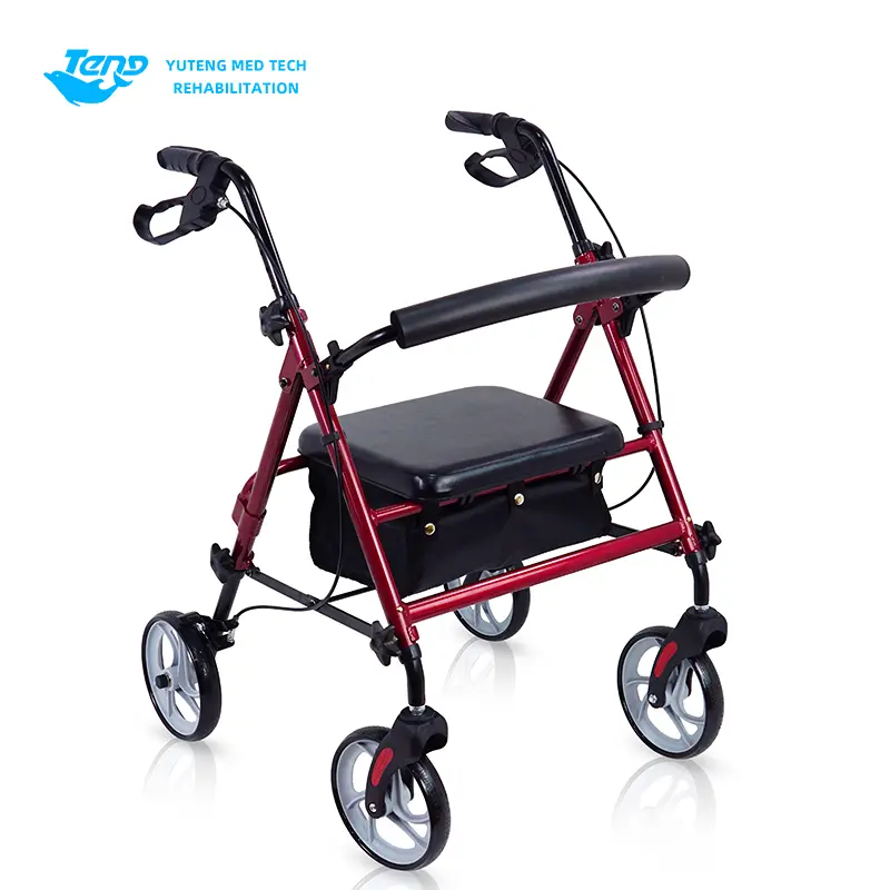 Rollator Walker se sedadlem a košíkem